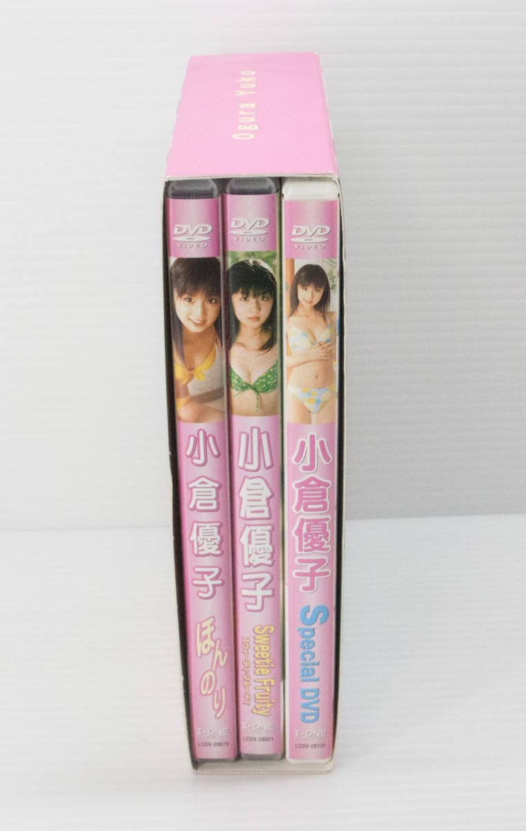 小倉優子 ～DVD-BOX～3本セット 駿河屋 -<中古>小倉優子 / Special DVD-BOX [3枚組]（一般